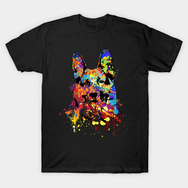 German Shepherd Dog  - GSD T-Shirt by Nartissima